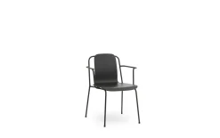 - Studio Armchair Black Steel*Normann Copenhagen