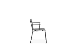- Studio Armchair Black Steel*Normann Copenhagen