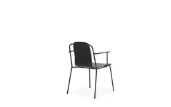 - Studio Armchair Black Steel*Normann Copenhagen