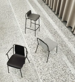 - Studio Armchair Black Steel*Normann Copenhagen