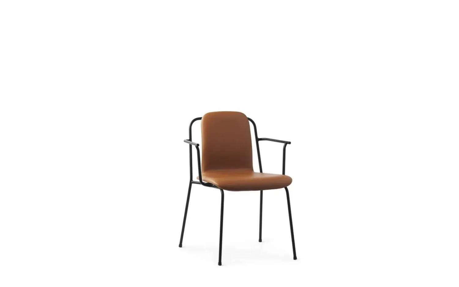- Studio Armchair Full Upholstery Black Steel*Normann Copenhagen Best