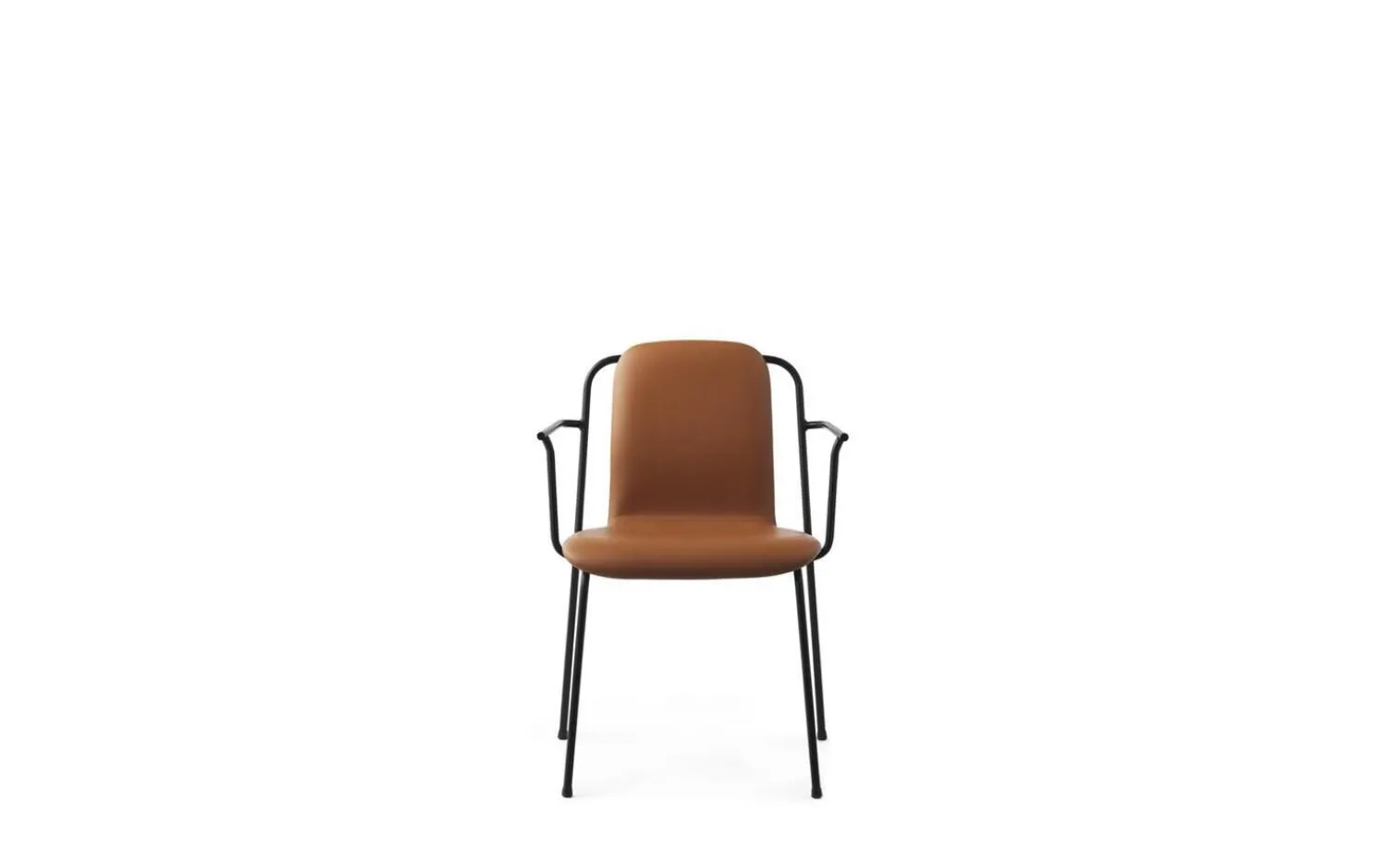 - Studio Armchair Full Upholstery Black Steel*Normann Copenhagen Best
