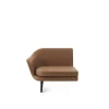 - Sum Modular Sofa 100 Left Armrest Black Alu*Normann Copenhagen New