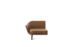 - Sum Modular Sofa 100 Left Armrest Black Alu*Normann Copenhagen New