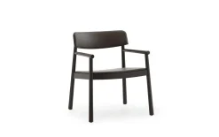 - Timb Lounge Armchair Upholstery Brown / Ultra Leather -Chocolate^Normann Copenhagen Hot