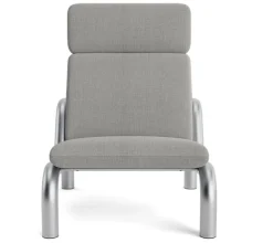 - Tube Lounge Chair - grå - Remix 133^Normann Copenhagen Clearance