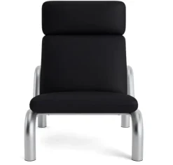 - Tube Lounge Chair - sort læder - Ultra^Normann Copenhagen Best