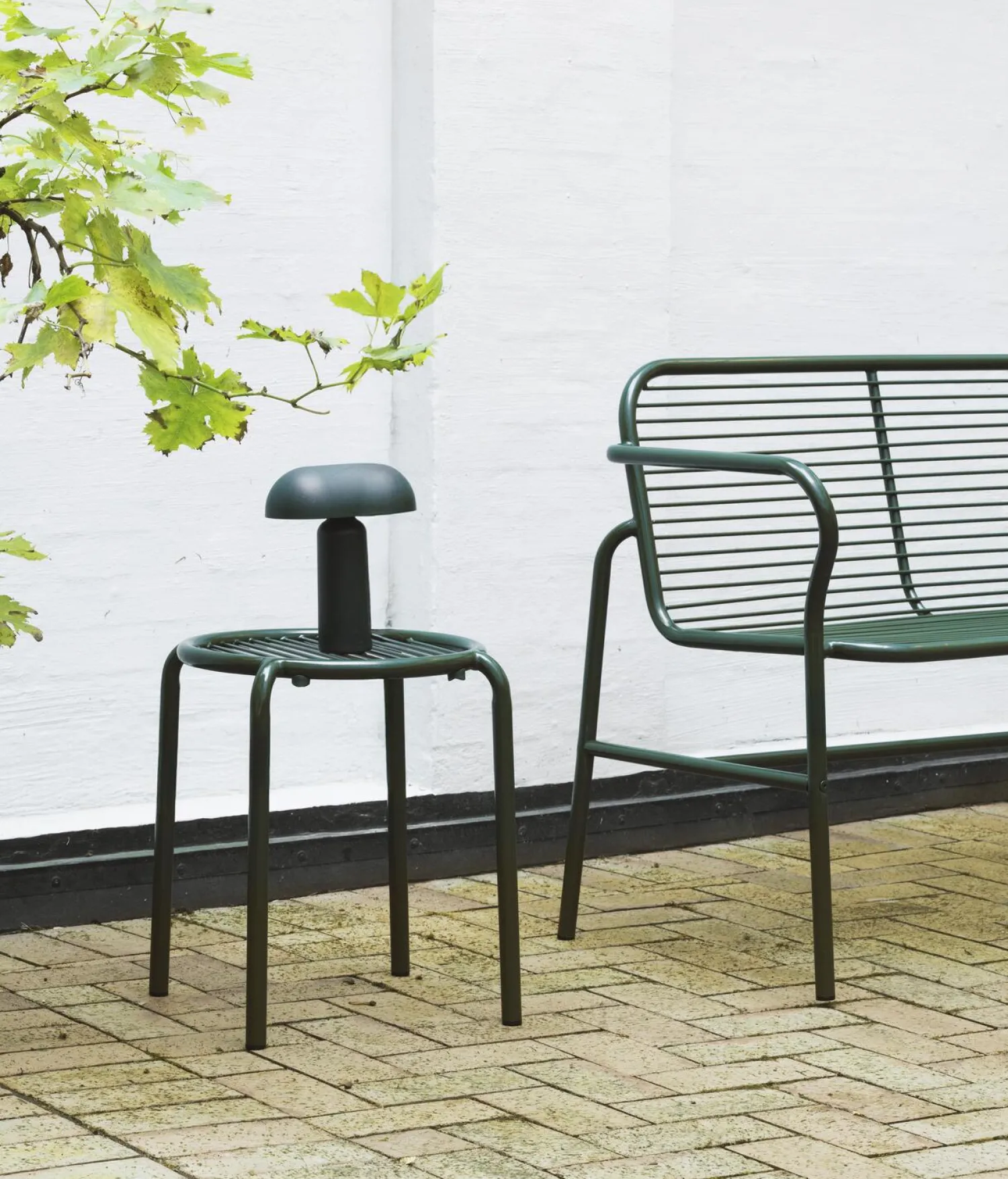 - Vig Stool - Black^Normann Copenhagen Hot