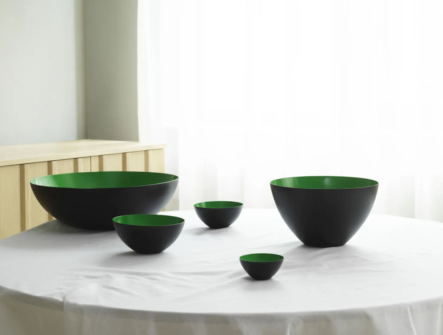 Krenit Skål - Ø 12,5 cm - Grøn^Normann Copenhagen Best