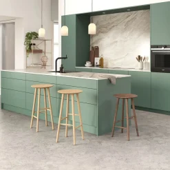 - Barstol - Di VOLO - Sortbejdset Eg - 75 cm^NovoForm Clearance