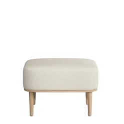 - Fodskammel - Serena - Sweet Vanilla/Creme og Natur Eg*NovoForm Sale