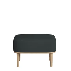 - Fodskammel - Serena - Phantom Grey/Mørk Grå og Natur Eg^NovoForm Discount