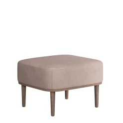 - Fodskammel - Serena - Dusty Rose og Mørk Eg*NovoForm Hot