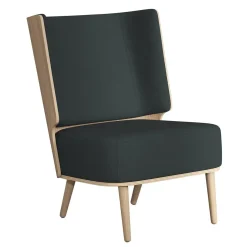 - Lounge Chair - Serena - Phantom Grey/MørkeGrå og Natur Eg^NovoForm Hot