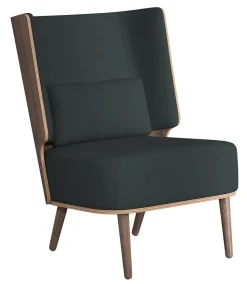 - Lounge Chair - Serena - Phantom Grey og Mørk Eg*NovoForm Discount