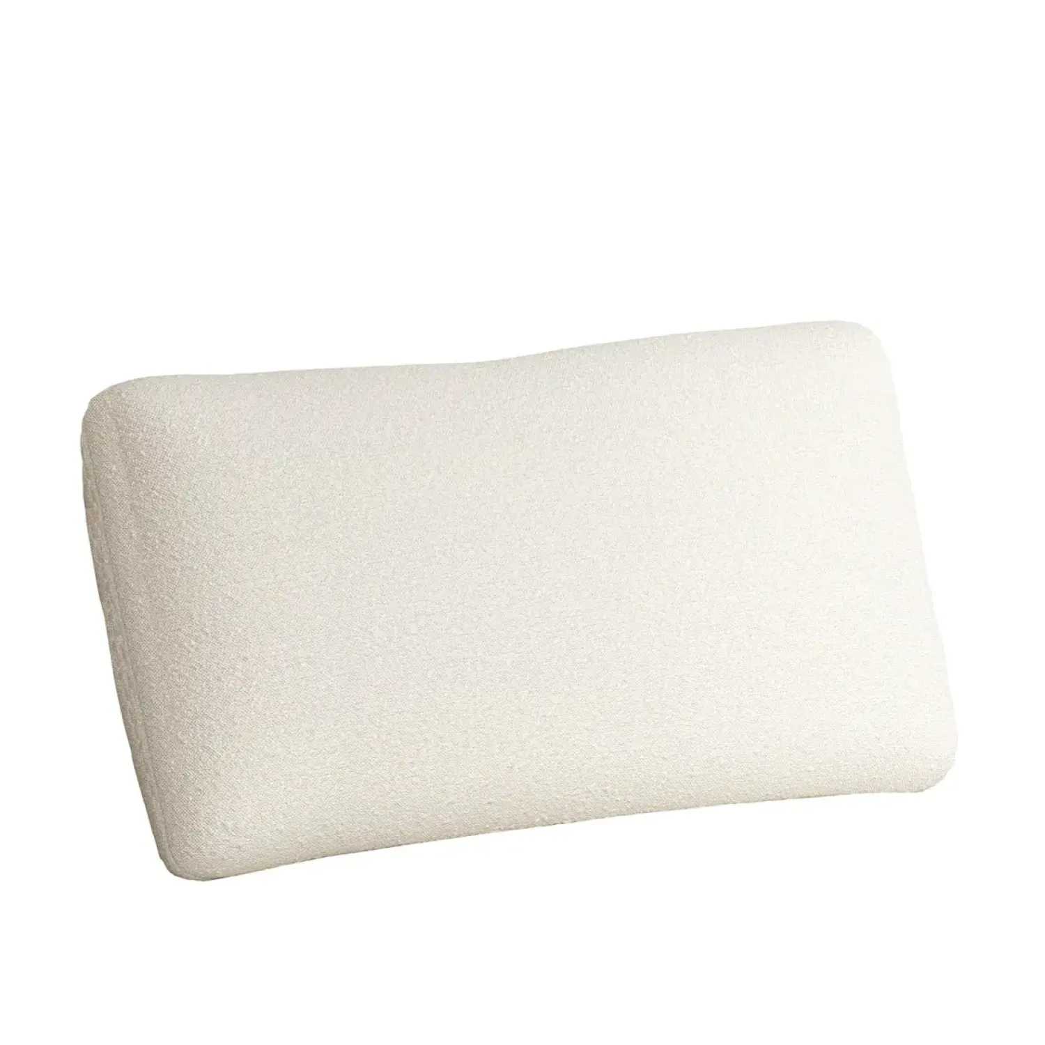 - Ryg Pude - Serena - Hvid Bouclé*NovoForm