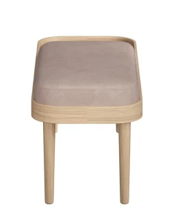 - Serena Bænk - Dusty Rose - Natur eg^NovoForm Discount