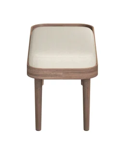 - Serena Bænk - Sweet Vanilla/Creme - Mørk eg*NovoForm Clearance