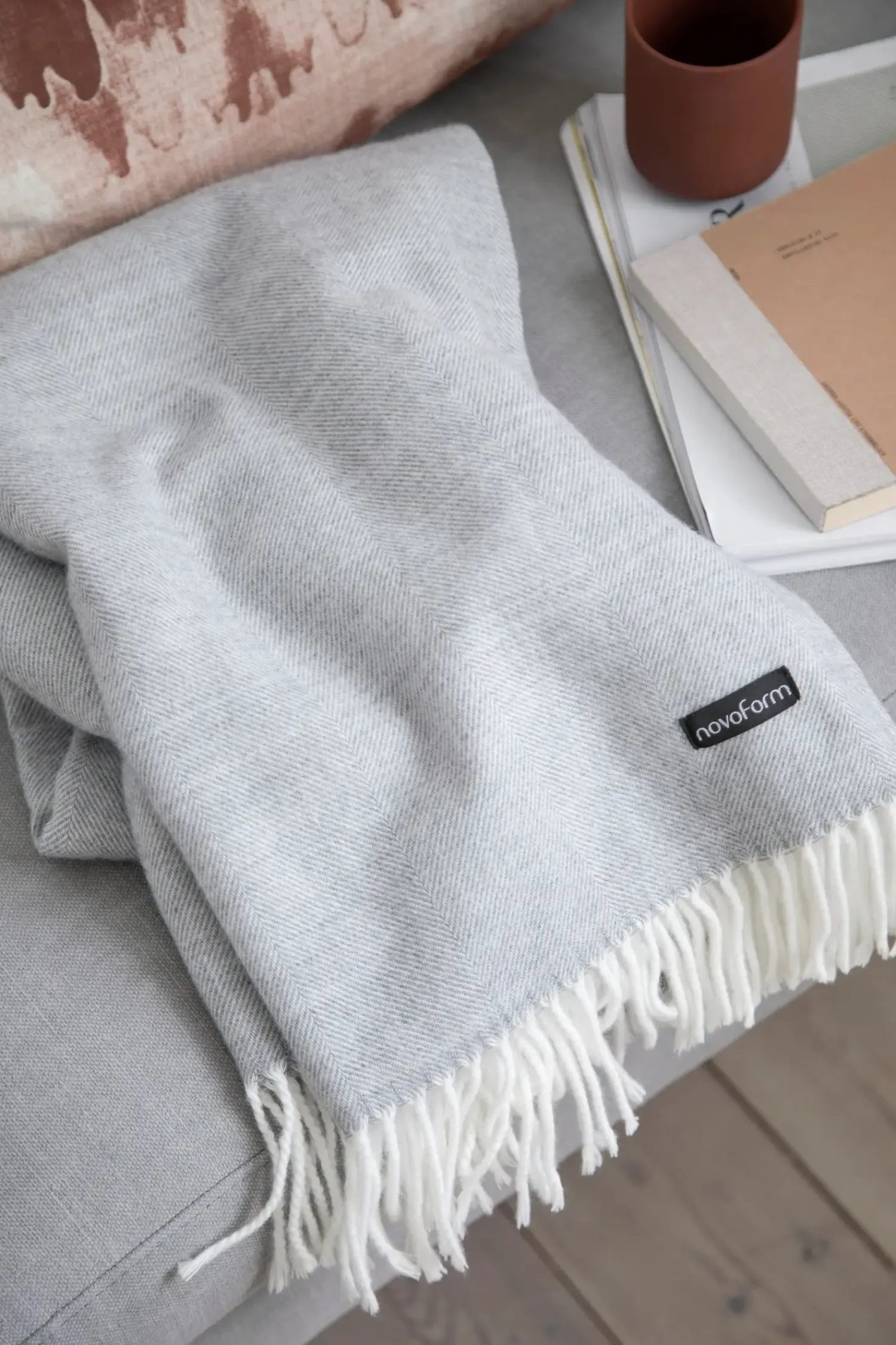 NovoForm - Skagen, plaid - Lysegrå* Sale