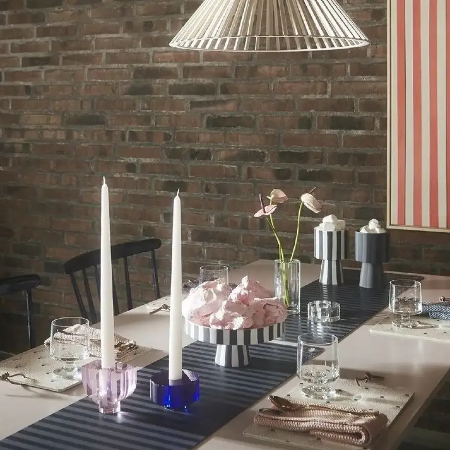 - Lysestage - Graphic - Blå^OYOY New