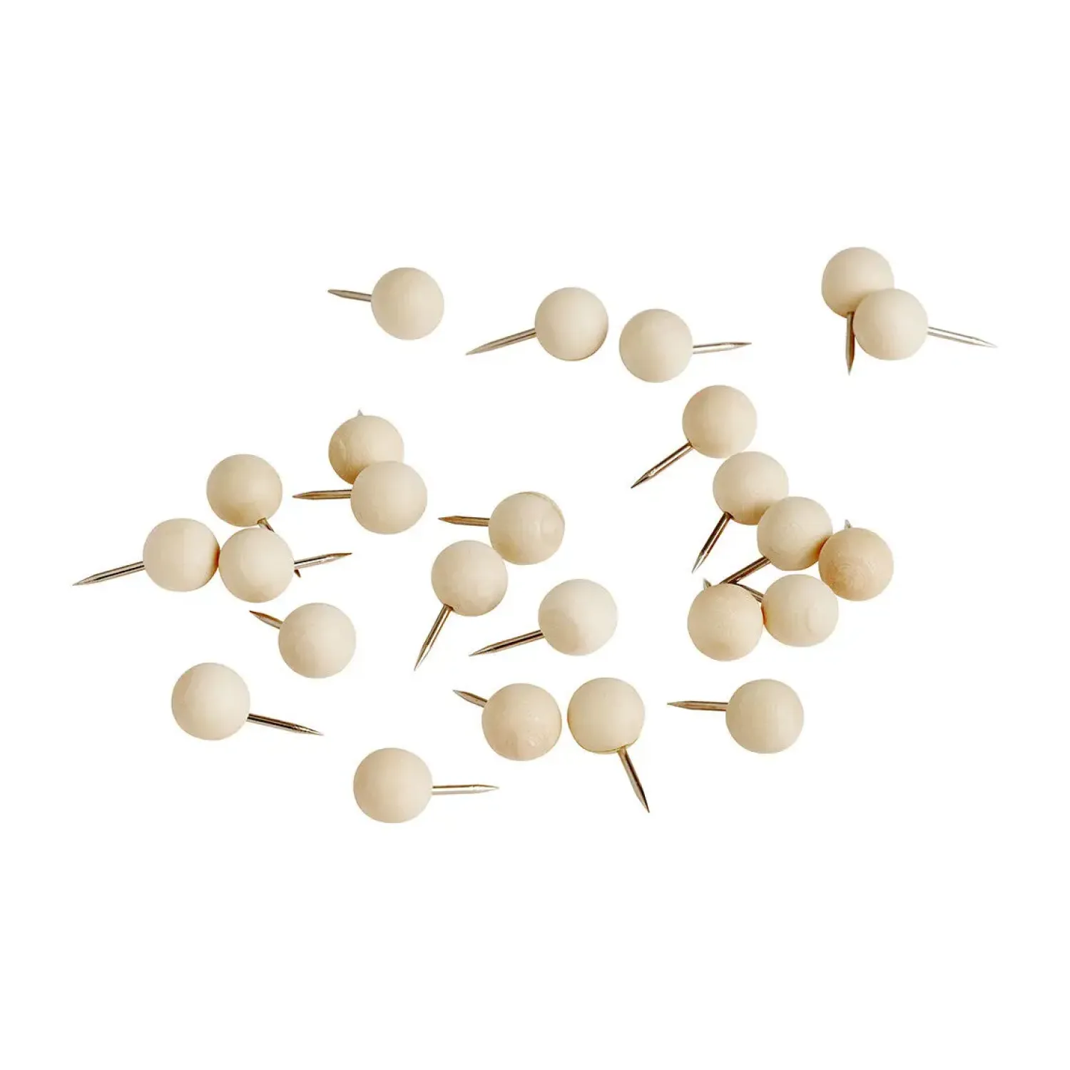 - Tegnestifter Træ - Pakke med 25 stk.^OYOY New