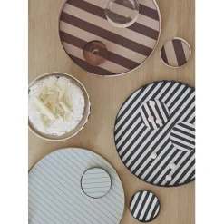 Living - Oka Bakke - Antracit & Hvid*OYOY Online