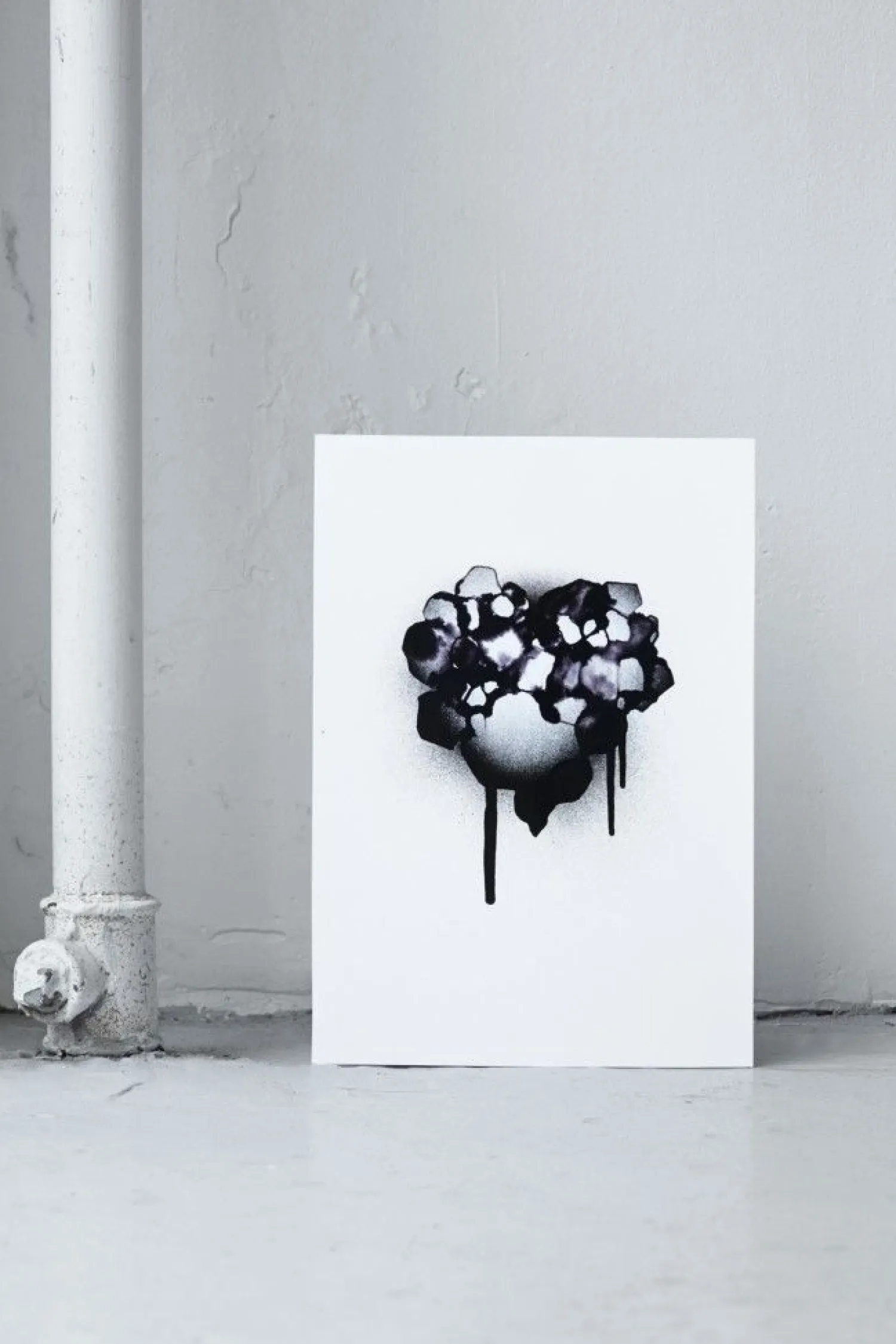 illustration - Tainted Heart plakat (A3)*Paradisco Productions Hot