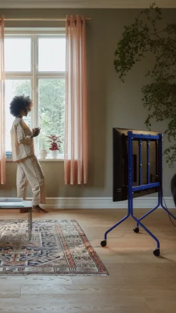 - TV-Stander - Moon Rollin - Mørkegrå / Charcoal^Pedestal