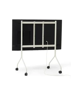 - TV-Stander - Moon Rollin - Pearl / Hvid^Pedestal Hot