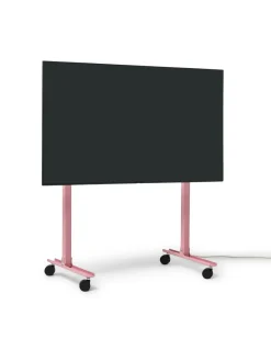 - TV-Stander - Straight Rollin - Bubble Gum / Lyserød^Pedestal