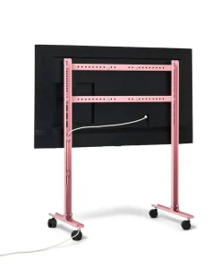 - TV-Stander - Straight Rollin - Bubble Gum / Lyserød^Pedestal
