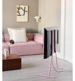 - TV-Stander - Viva - Lyserød/Bubble Gum^Pedestal New