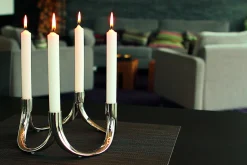 - Bow candle holder, 2 pcs set*Philippi Hot