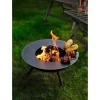 - Flames Set: fire pit L with cover and tong*Philippi Best