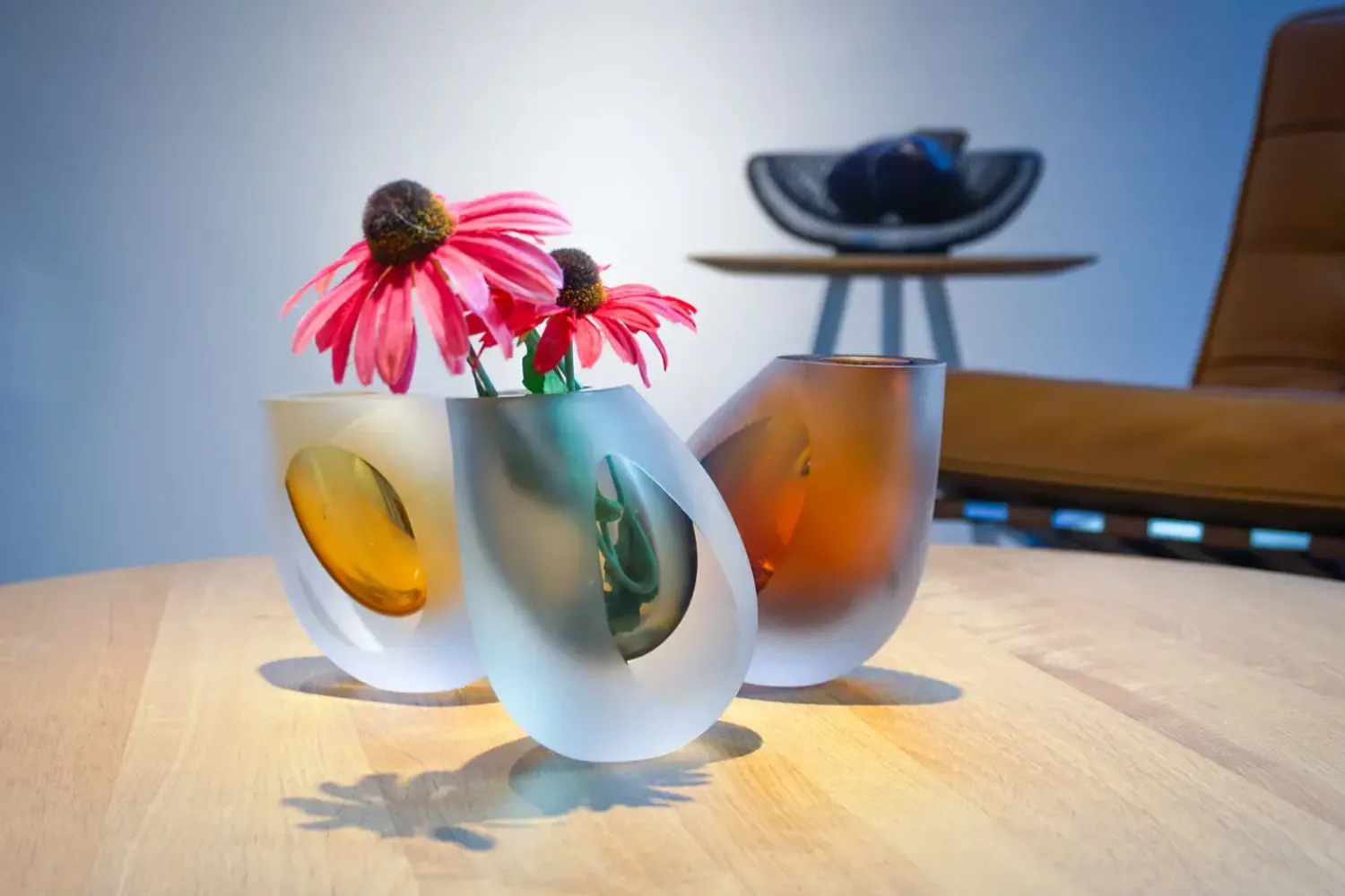 - Occhio vase, brown^Philippi Hot