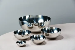 - Frugtskål dia. 30 cm. Rustfrit stål - blank*Piet Hein New