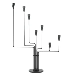 - Karlsvognen lysestage, H. 63 cm. - SORT^Piet Hein Online