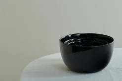 - Skål porcelain 14 cm - SORT*Piet Hein Online