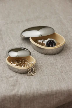 - Smykkeskrin - Blankt stål - Stor^Piet Hein Online