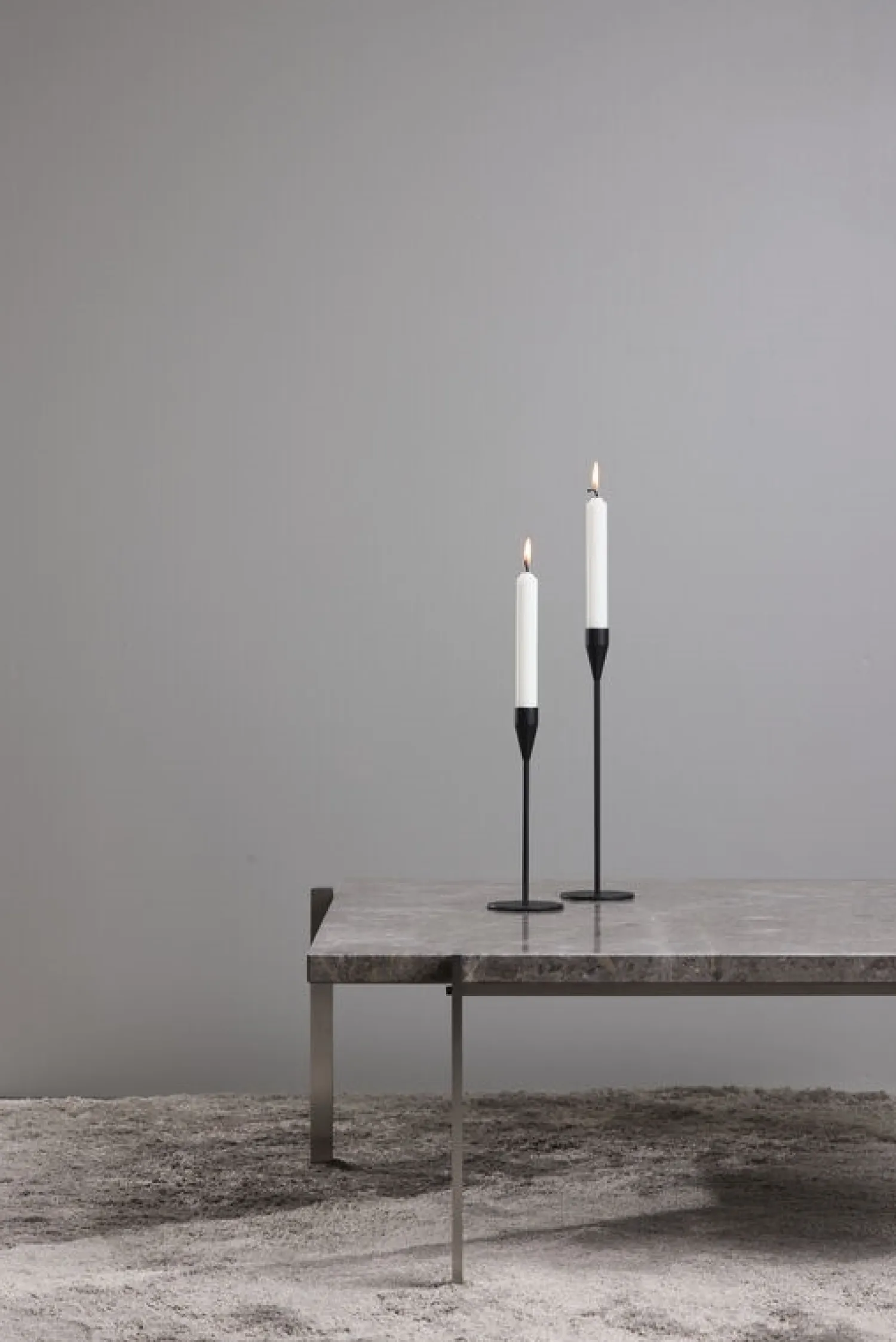 - SORT Lysestage Jupiter 29 cm^Piet Hein Online