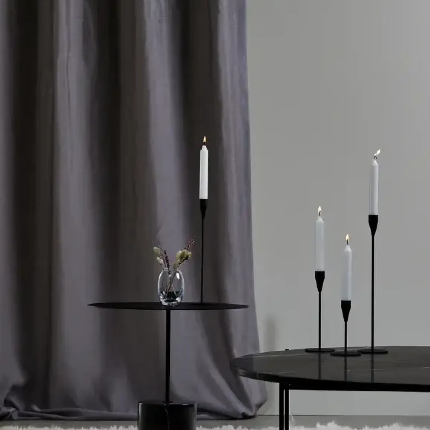 - SORT Lysestage Venus 21 cm*Piet Hein Sale