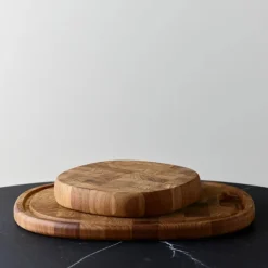 - Superellipse skærebrædt 450*360*30 mm i teak^Piet Hein Outlet