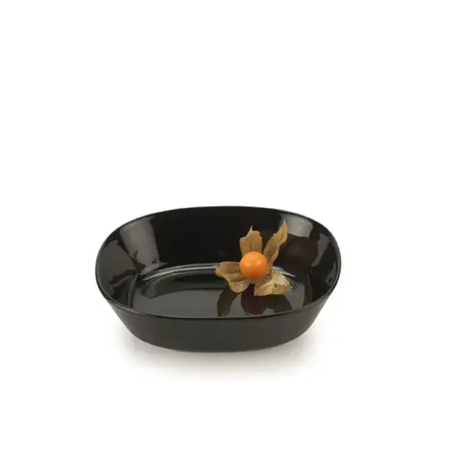 - Superellipse tallerken dyb 15*18 cm - SORT^Piet Hein Outlet