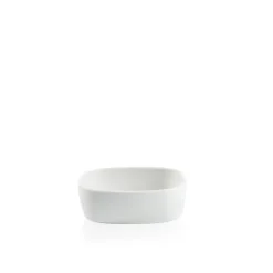 - Superellipsefad porcelain 11*15*5 cm - HVID HØJ*Piet Hein