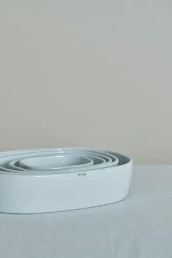 - Superellipsefad porcelain 15*20*5,5 cm - HVID HØJ^Piet Hein Sale