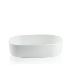 - Superellipsefad porcelain 23*30*7 cm - HVID HØJ^Piet Hein Outlet
