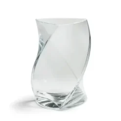 - TWISTER-vase 24 cm - Klar ( 1 lag glas )*Piet Hein Clearance