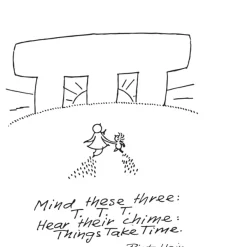 - Vandglas m. gruk: Hvis du ingen.. + Husk de tre...^Piet Hein Hot