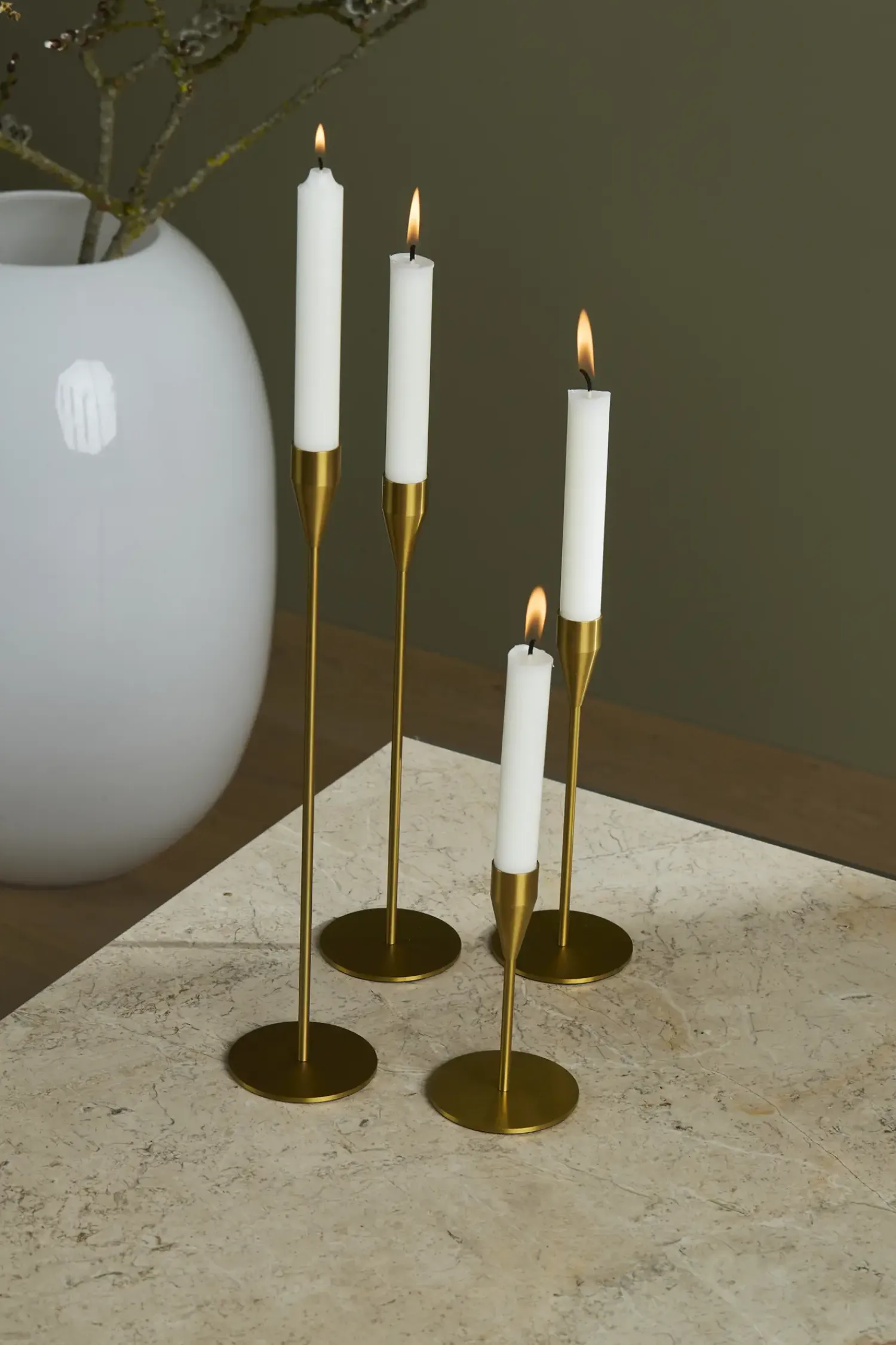 - Venus 21 cm. Messing^Piet Hein