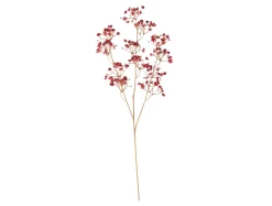 - Artificial flower Babybreath red ochre*Present time